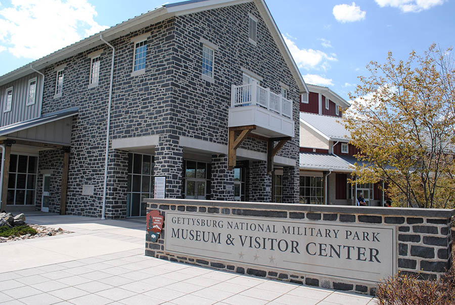10 Gettysburg Visitor Center - Photo Credit NPS